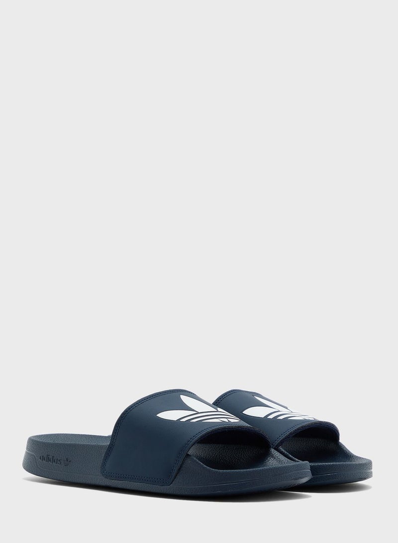 adidas Originals Adilette Lite Casual Sandals Navy  - Image 4