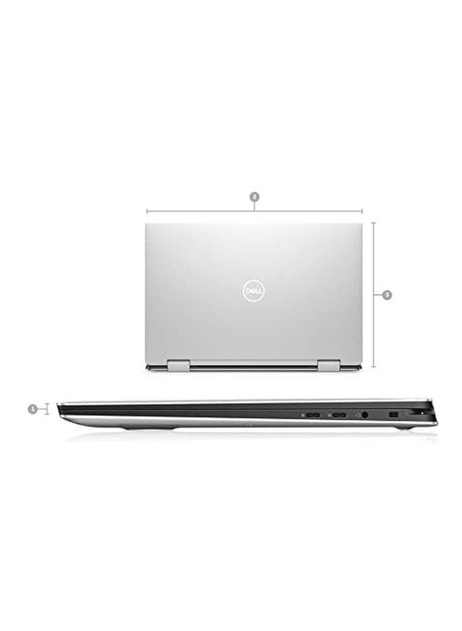 XPS 15 9575 Convertible 2-In-1 Laptop With 15.6-Inch Display, Core i7 Processor/8GB RAM/256GB SSD/4GB AMD Radeon RX Vega M GL Graphic Card Silver