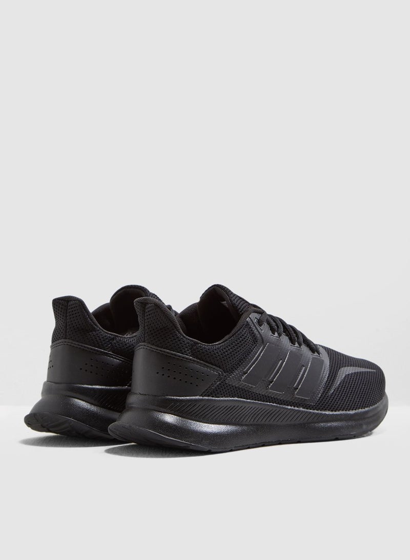 Adidas Runfalcon Trainer Shoes Black - Image 3