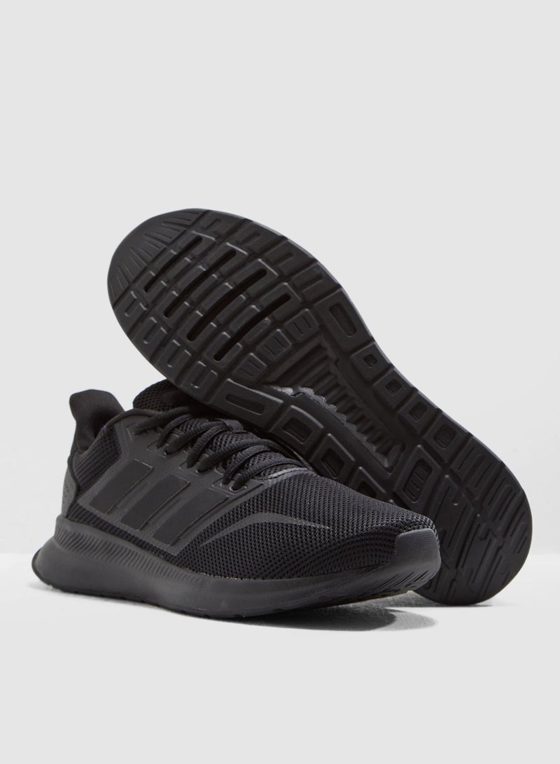 Adidas Runfalcon Trainer Shoes Black - Image 4