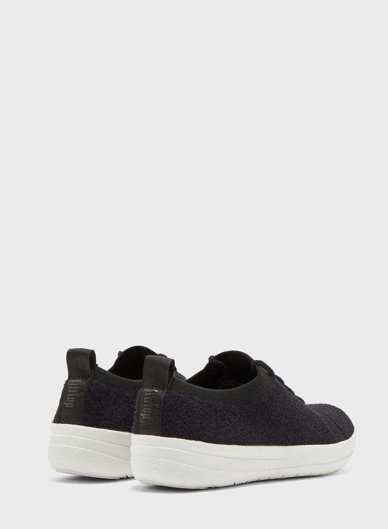 FitFlop - F-Sporty Comffknit Sneakers Black - Image 1
