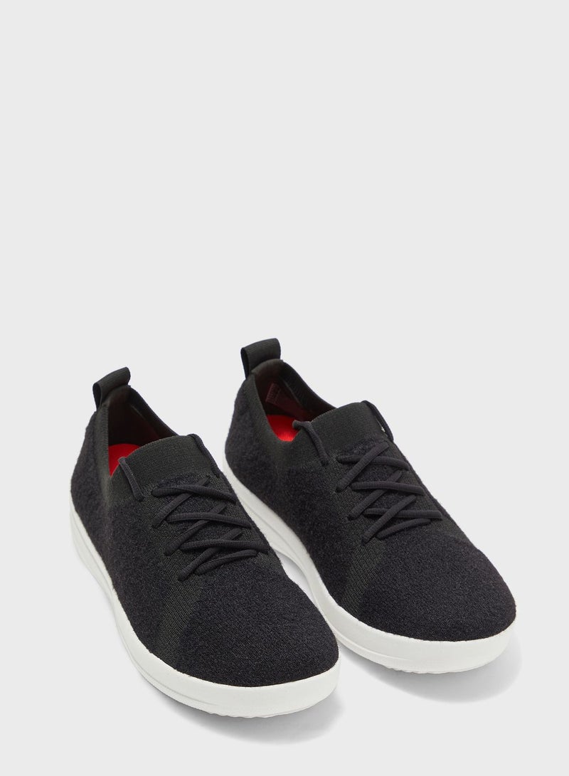 FitFlop - F-Sporty Comffknit Sneakers Black - Image 1