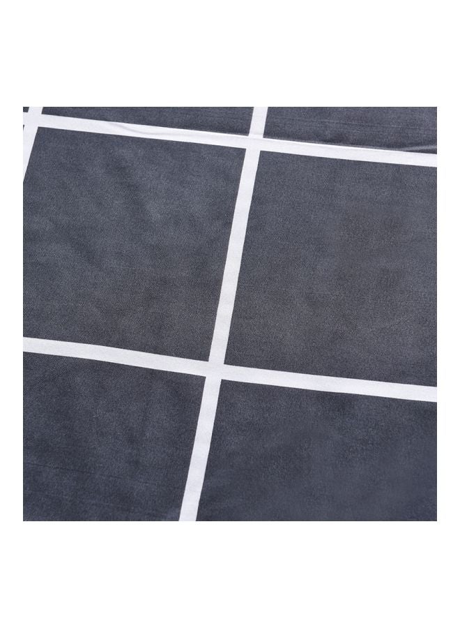 Beauenty 4-Piece Printed Duvet Cover Set Combination Black/White - Image 5