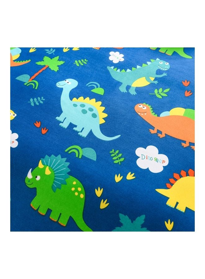 بيوينتي طقم غطاء لحاف مطبّع مكون من 3 قطع مختلط أزرق / أخضر / برتقالي - Image 3