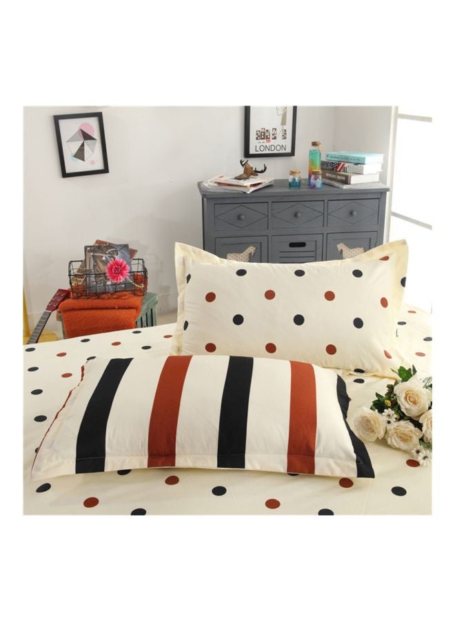 Beauenty 3-Piece Jacquard Duvet Cover Set Polyester multicolour - Image 5