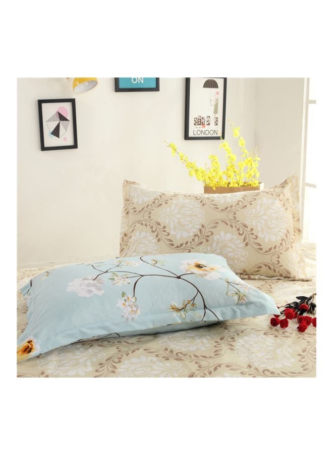 بيوينتي طقم غطاء لحاف مطبّع مكون من 4 قطع بوليستر متعدد الألوان - Image 2