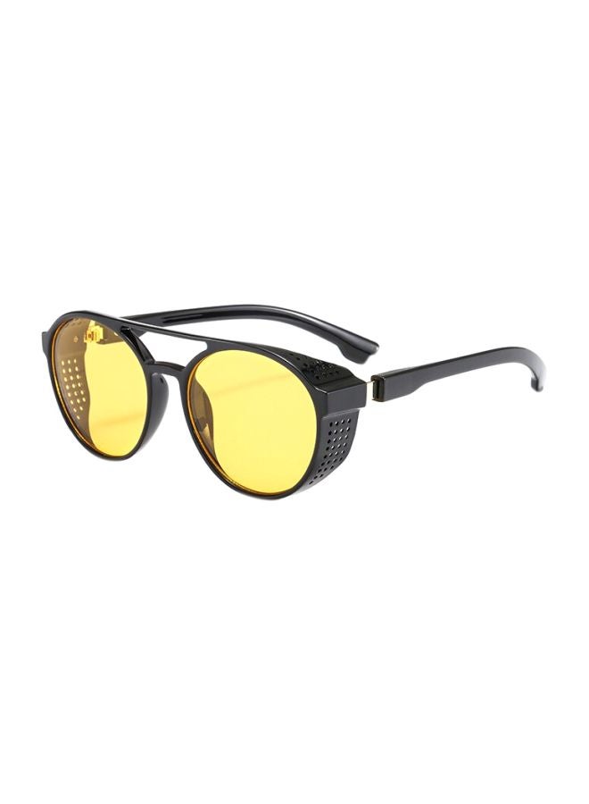 UNIVERSAL Men's Round Sunglasses - Lens Size: 55 mm