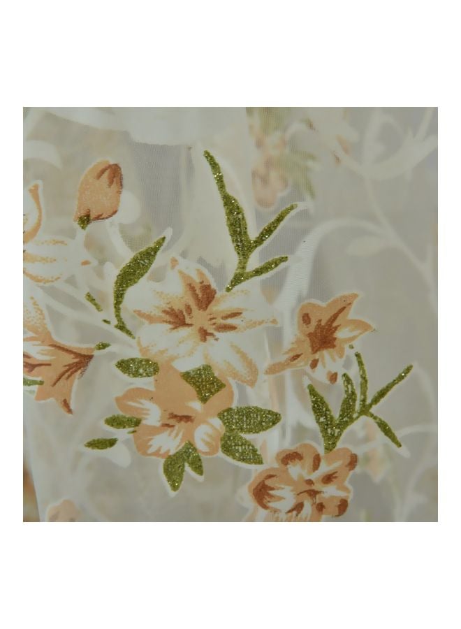 ANSELF 2-Piece Elegant Voile Drape Curtain Multicolour 100x200cm - Image 3