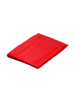 Polyester Window Curtain Red 82x550cm