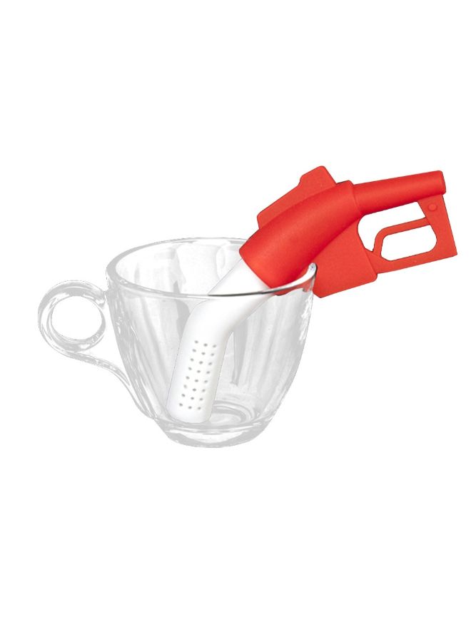 Generic - Silicone Tea Infuser Red/White - Image 1