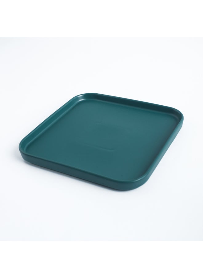Shuer Ceramic Square Pizza Plate Blue 20.5 x 20.5 x 2cm  - Image 2