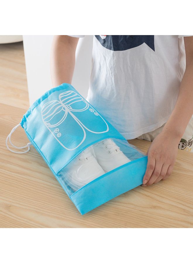 Dust-Proof Shoe Organizer Bag Sky Blue  - Image 2