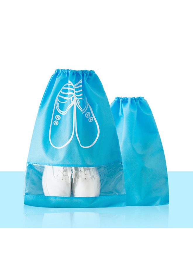 Dust-Proof Shoe Organizer Bag Sky Blue  - Image 3