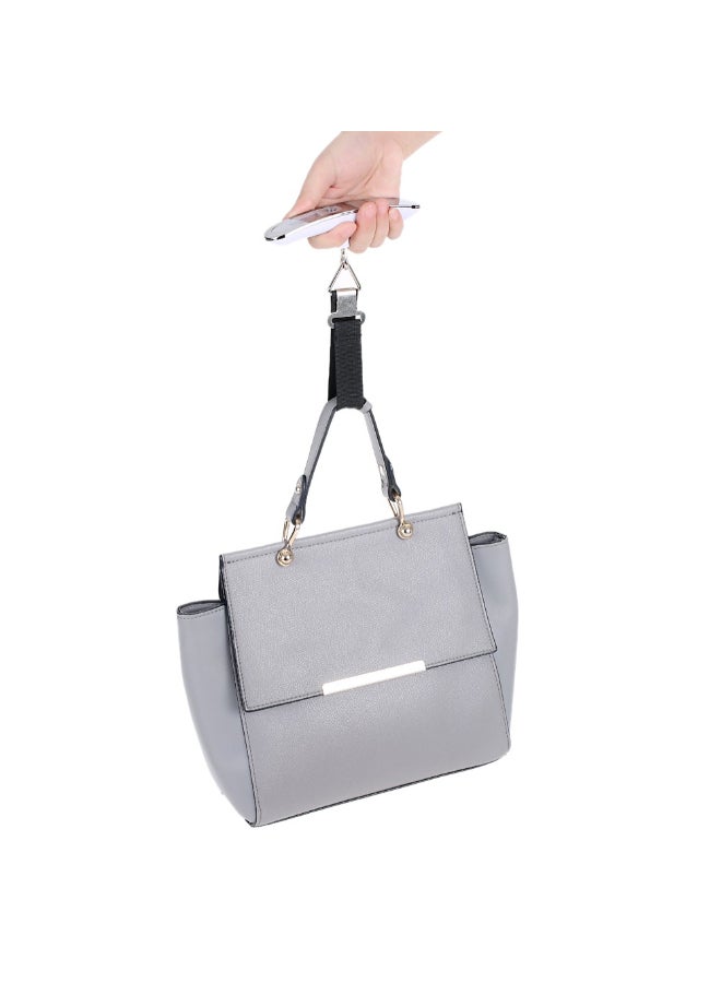 Digital Luggage Weighing Scale Silver/White - Image 3