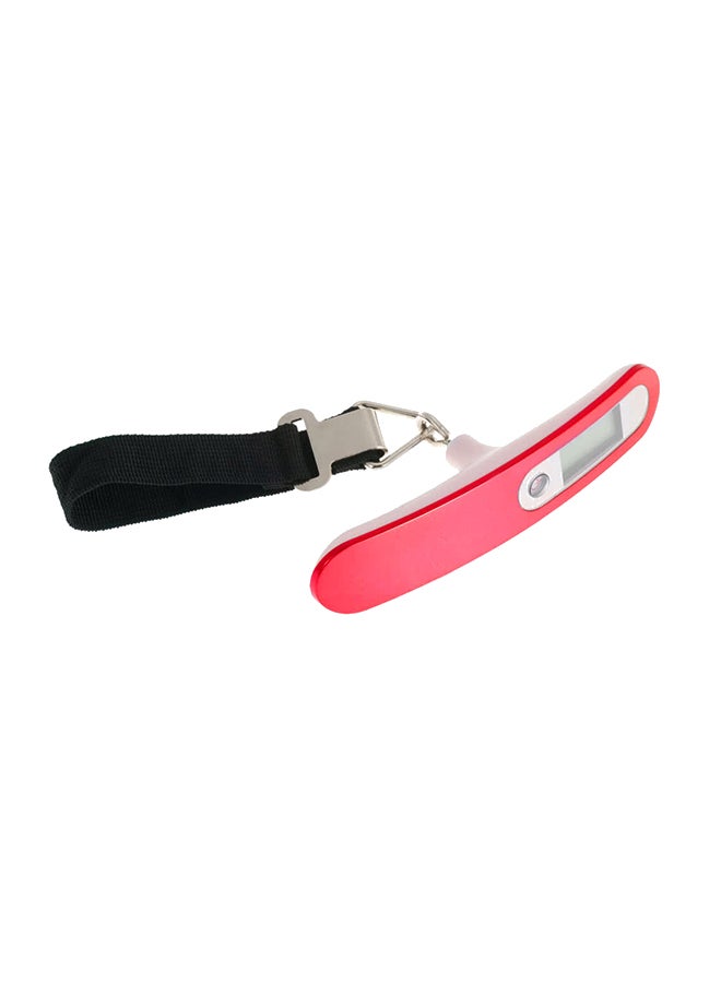 Digital Luggage Weighing Scale Red/White - Image 1