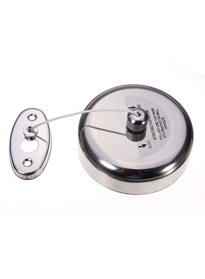Stainless Steel Single Line Retractable Clothes Dryer Silver  - Image 2