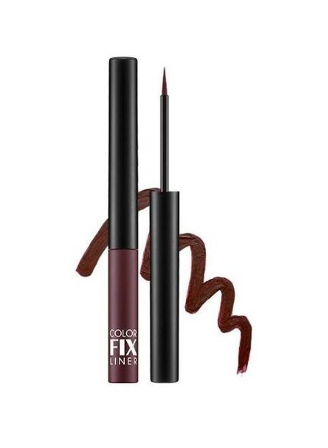 Missha Real Proof Color Fix Eye Liner Matt Wine  - Image 2