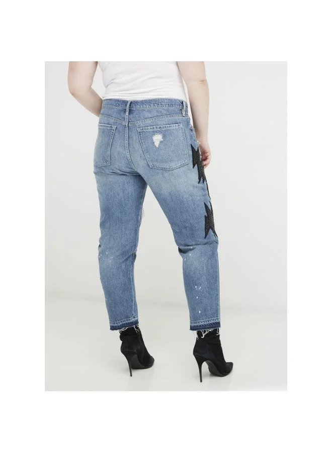 Juicy Couture Straight Fit Jeans Blue