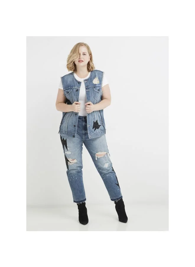 Juicy Couture Straight Fit Jeans Blue