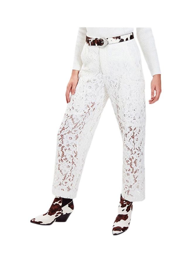 ترينديول كنزة بايسيك بياقة مستديرة بيج فاتح - Image 1