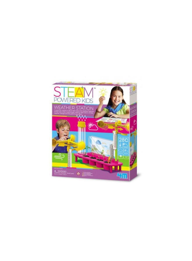 4m Girl Powered Steam Weather Station Craft Kit  - Image 3