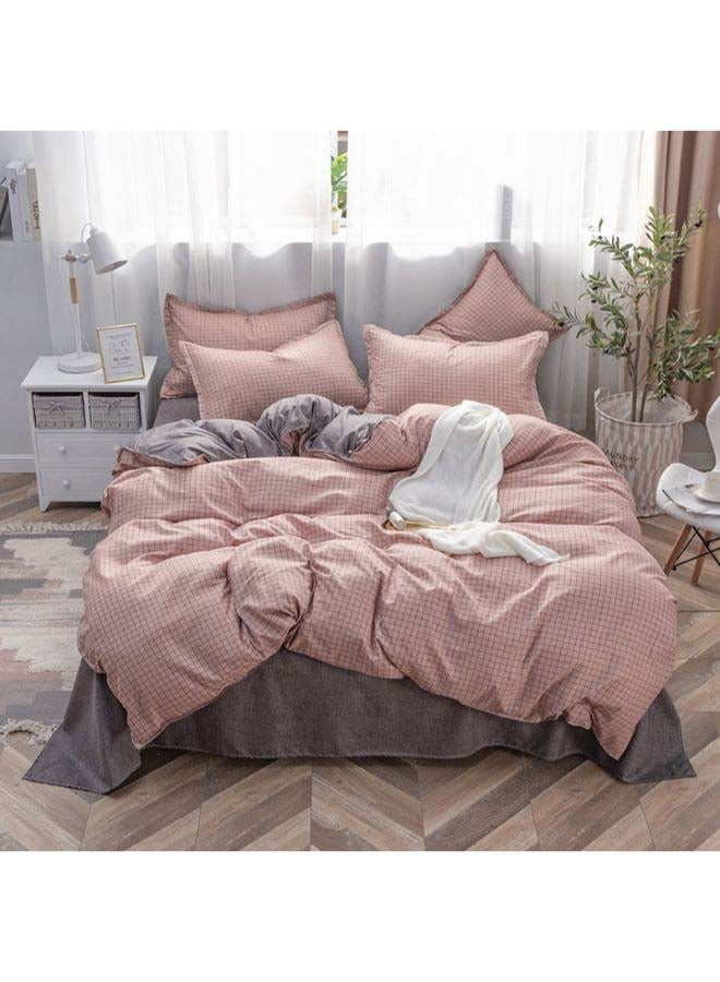 Beauenty 4-Piece European Style Luxury Jacquard Single Bedding Set Polyester Multicolour - Image 1