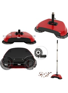 Generic 360 Degree Rotation Sweeper Dustpan Red 45cm  - Image 2