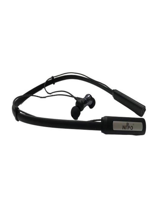 Wireless Magnetic Bluetooth Headset Black