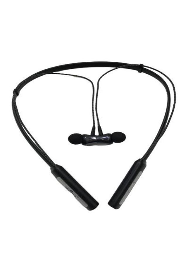 Wireless Magnetic Bluetooth Headset Black