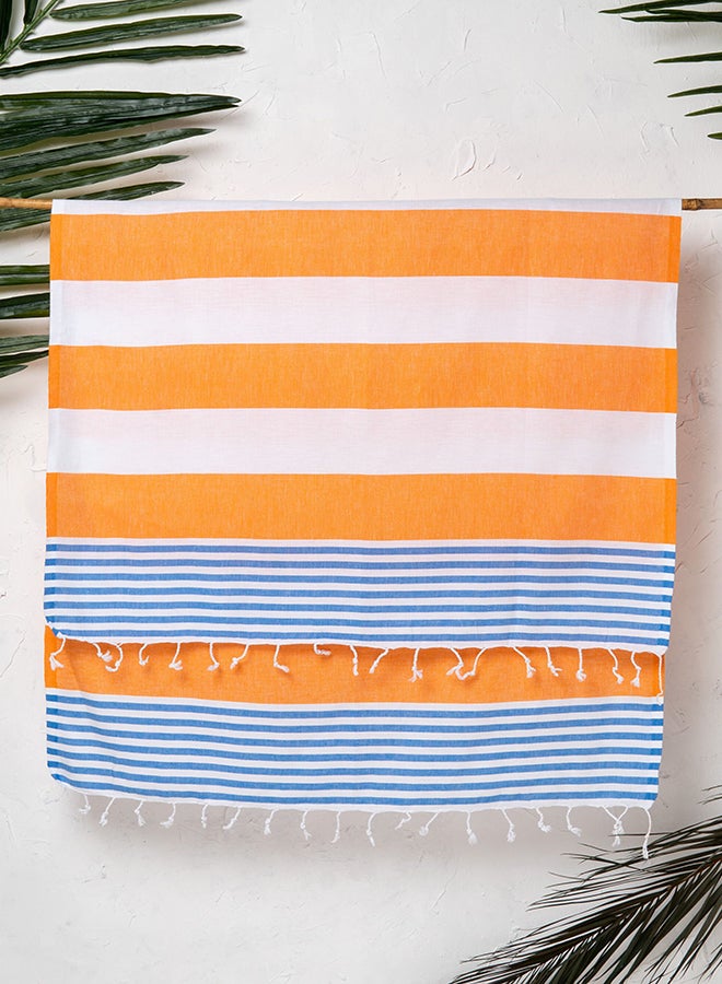 LAISLABONITA Turkish Cotton Pestemal Beach Towel Multicolour 180 x 90cm  - Image 5