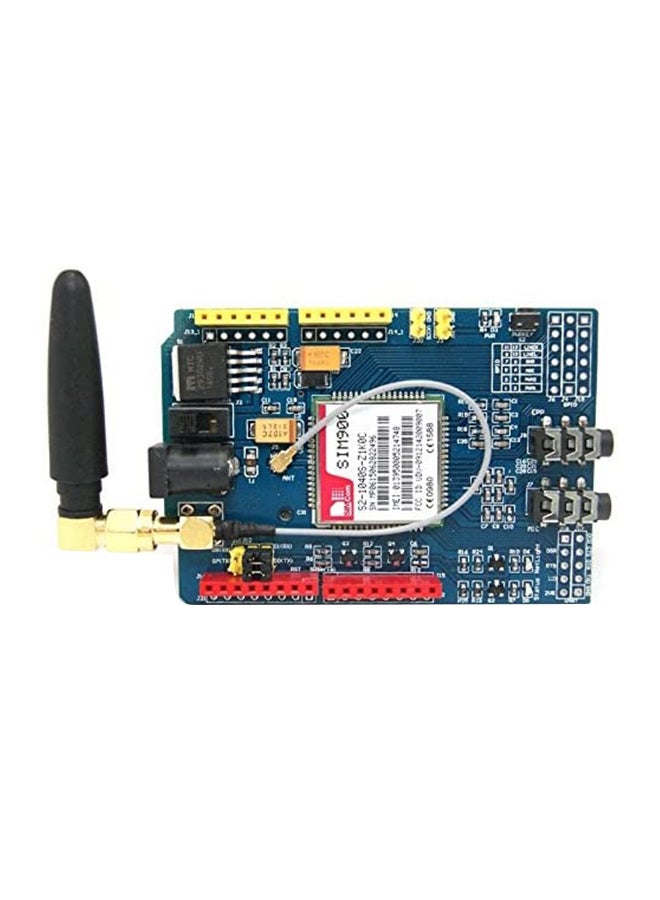 Generic - GSM GPRS Quad Band Board SIM900 Shield For Arduino Blue - Image 1