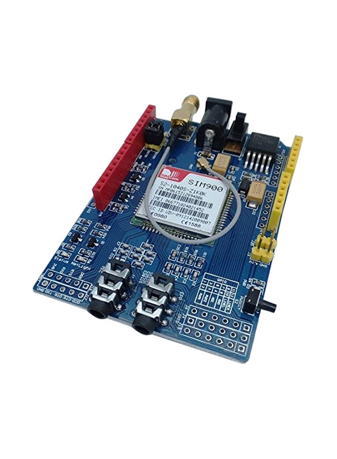 Generic - GSM GPRS Quad Band Board SIM900 Shield For Arduino Blue - Image 1