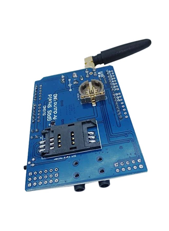 Generic - GSM GPRS Quad Band Board SIM900 Shield For Arduino Blue - Image 1