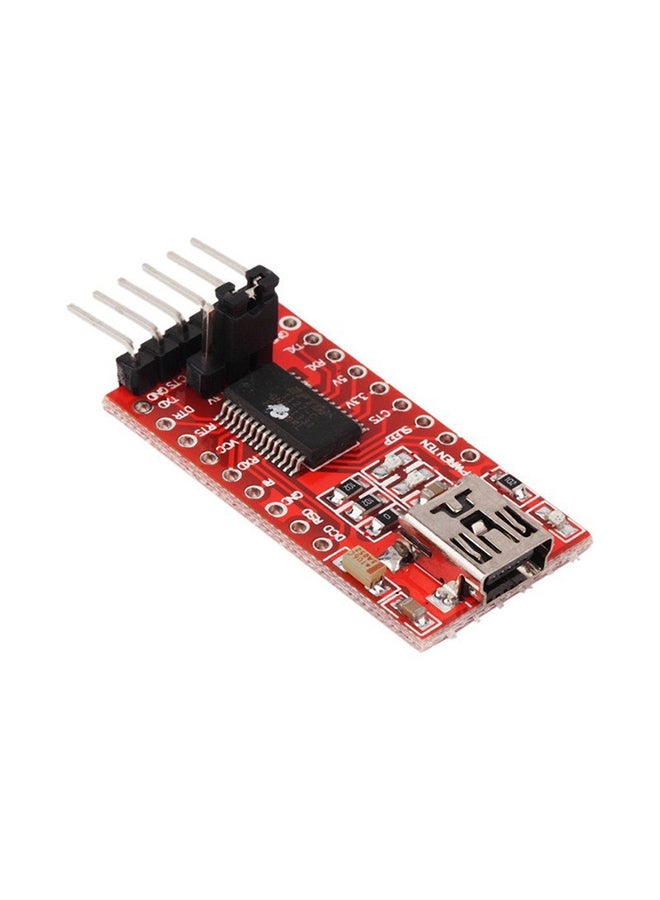 Generic FTDI USB To TTL FT232RL USB Adapter Board For Arduino Red  - Image 2