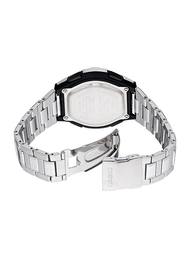كاسيو ساعة كوارتز بعقارب/رقمية من الستانلس ستيل AQ-164WD-7A للرجال - Image 2