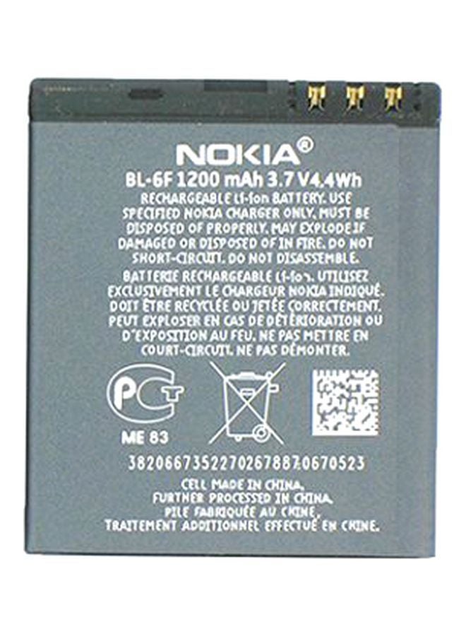 NOKIA 1200.0 mAh Lithium-Polymer Battery Black - Image 2