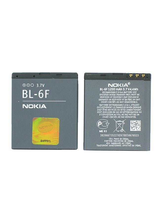 NOKIA 1200.0 mAh Lithium-Polymer Battery Black - Image 3