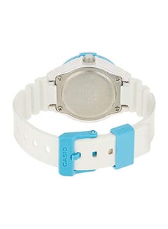 CASIO girls Water Resistant Resin Analog Watch LRW200H-2B - 39 mm - White  - Image 2
