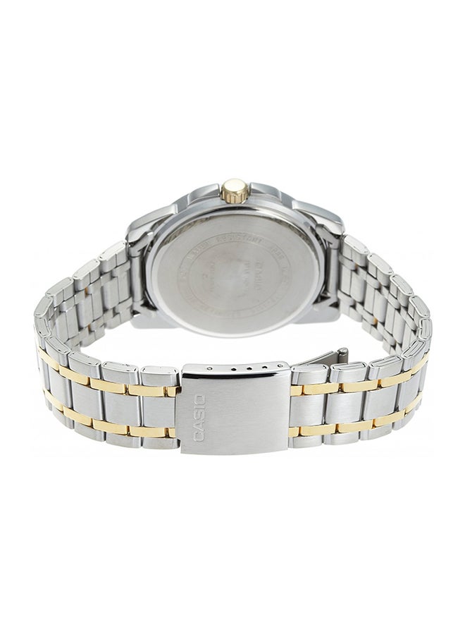 CASIO Women's Stainless Steel Analog Watch LTP-1314SG-1ADF - 33 mm - Silver/Gold - Image 2