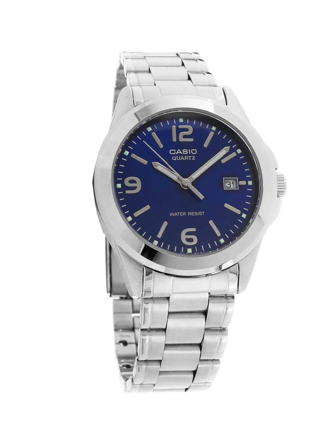 CASIO Men's Stainless Steel Analog Watch MTP1215A-2A - 38 mm - Silver - Image 2