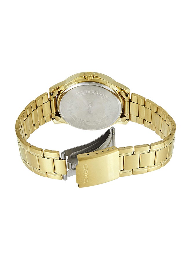 CASIO men Stainless Steel Analog Watch MTP-V004G-7 - 40 mm - Gold - Image 2