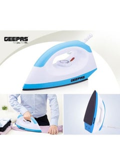 GEEPAS Dry Iron 1200 W GDI-7782 Blue/White  - Image 2