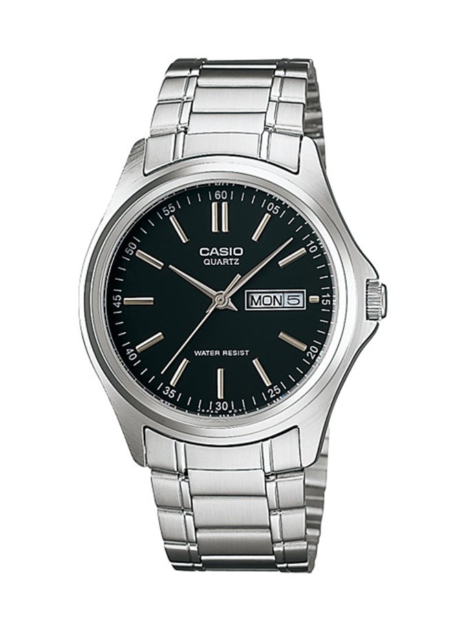 CASIO Men's Analog Casual Watch- MTP-1239D-1ADF - 38 mm - Silver - Image 1