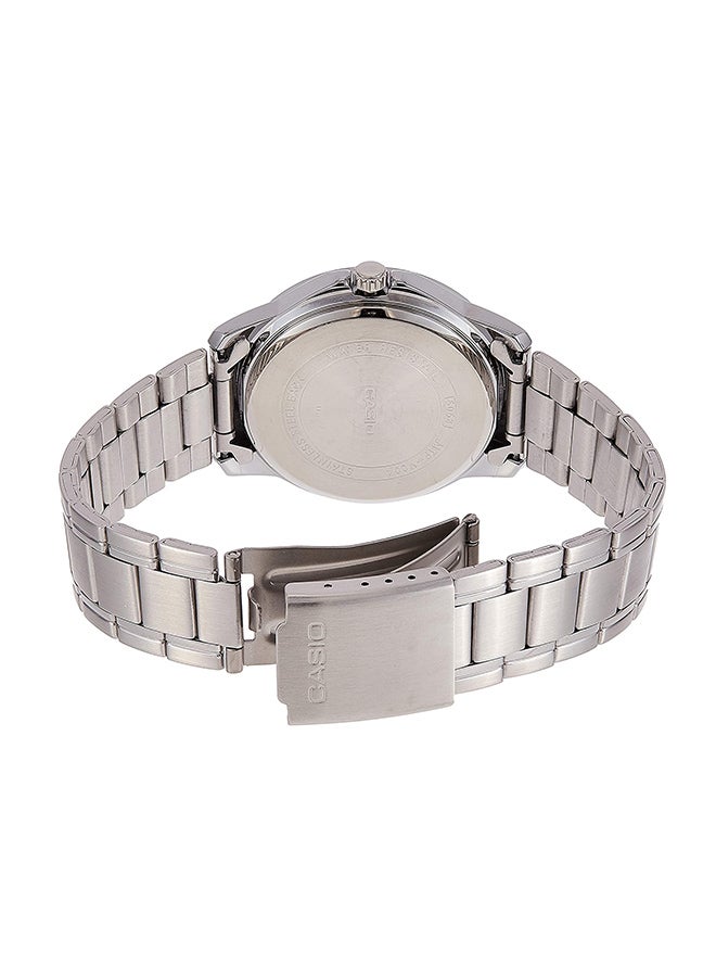 CASIO Men's Stainless Steel Analog Watch MTP-V004D-1B - 42 mm - Silver - Image 2