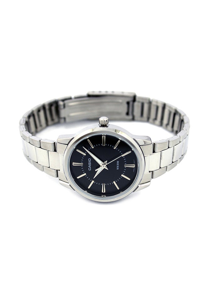 كاسيو ساعة يد عقارب بسوار من الستانلس ستيل طراز  MTP-1303D-1AVDF للرجال - Image 2