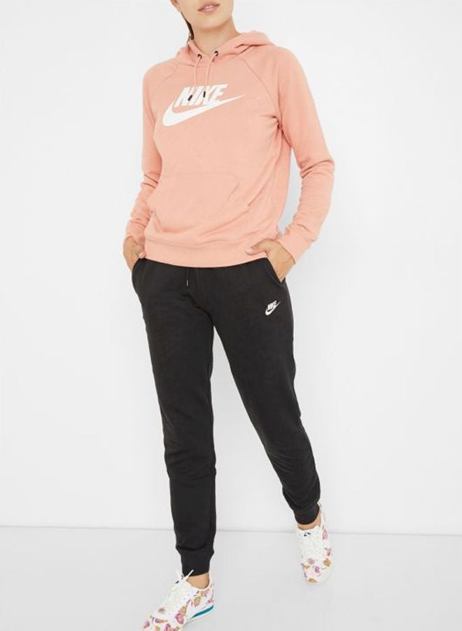 Nike Essential Fleece Trouser Black - Image 3