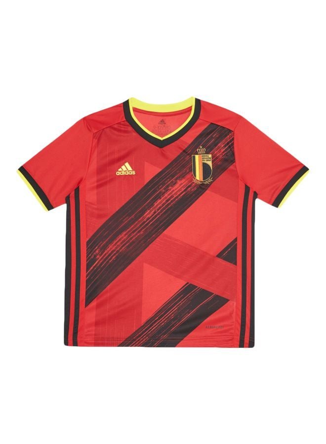 اديداس - القميص الرياضي الأساسي لمنتخب بلجيكا لكرة القدم أحمر - Image 1