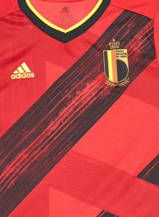اديداس - القميص الرياضي الأساسي لمنتخب بلجيكا لكرة القدم أحمر - Image 1