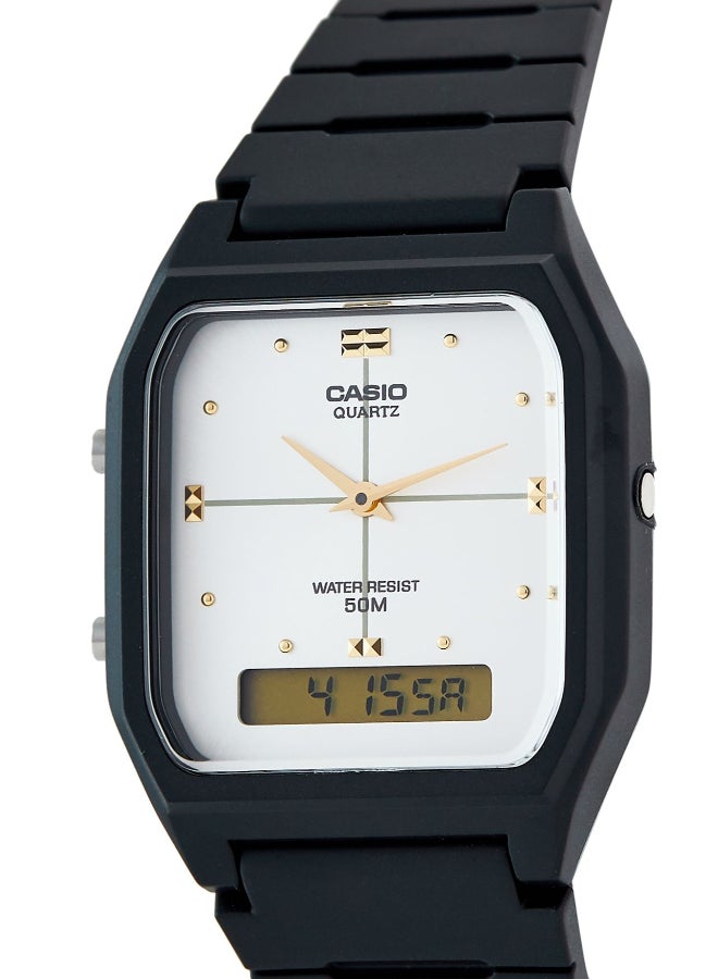 CASIO Men's Synthetic Analog/Digital Wrist Watch AW-48HE-7AV  - Image 2
