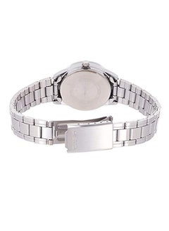 CASIO Women's Stainless Steel Analog Wrist Watch LTP-V005D-7BUDF - 34 mm - Silver  - Image 2